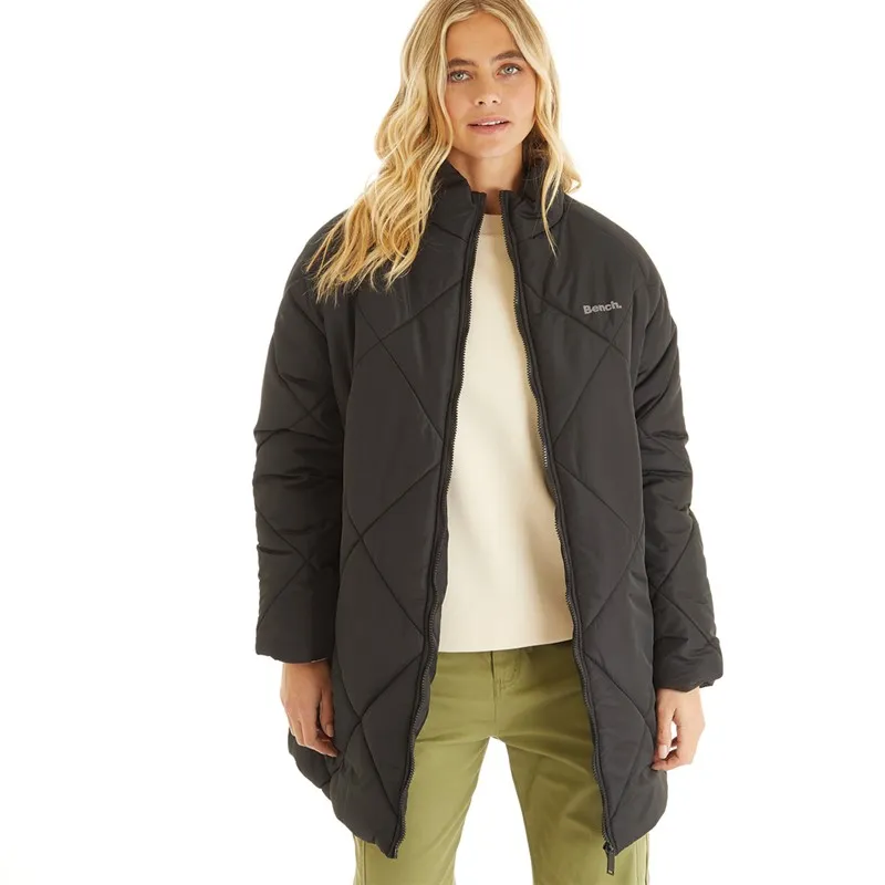 Bench Damen Yarah Steppjacke Schwarz