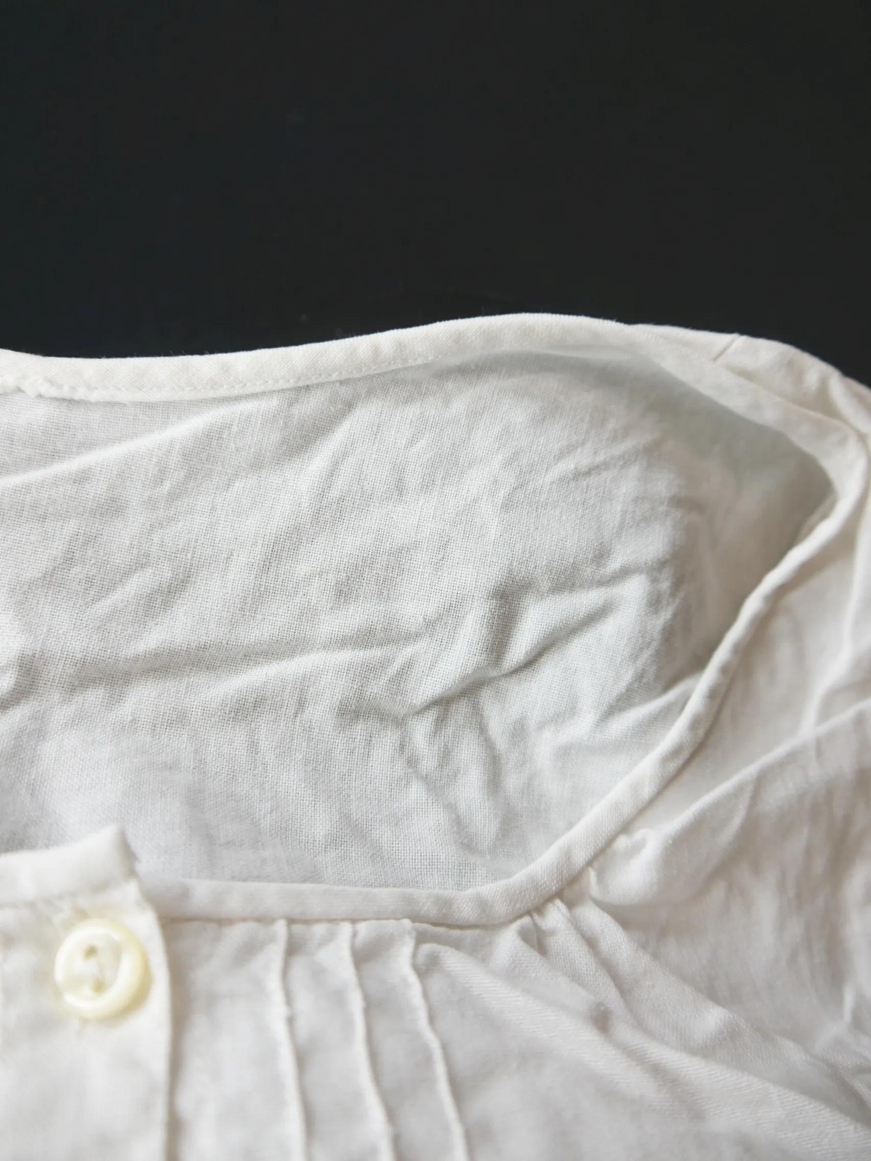 Gr.46 Dirndlbluse weiß Bluse für Dirndl Baumwolle mit Stickerei B10454