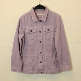 Second Hand MY JEWELLERY Jeansjacke Gr. S flieder (*)