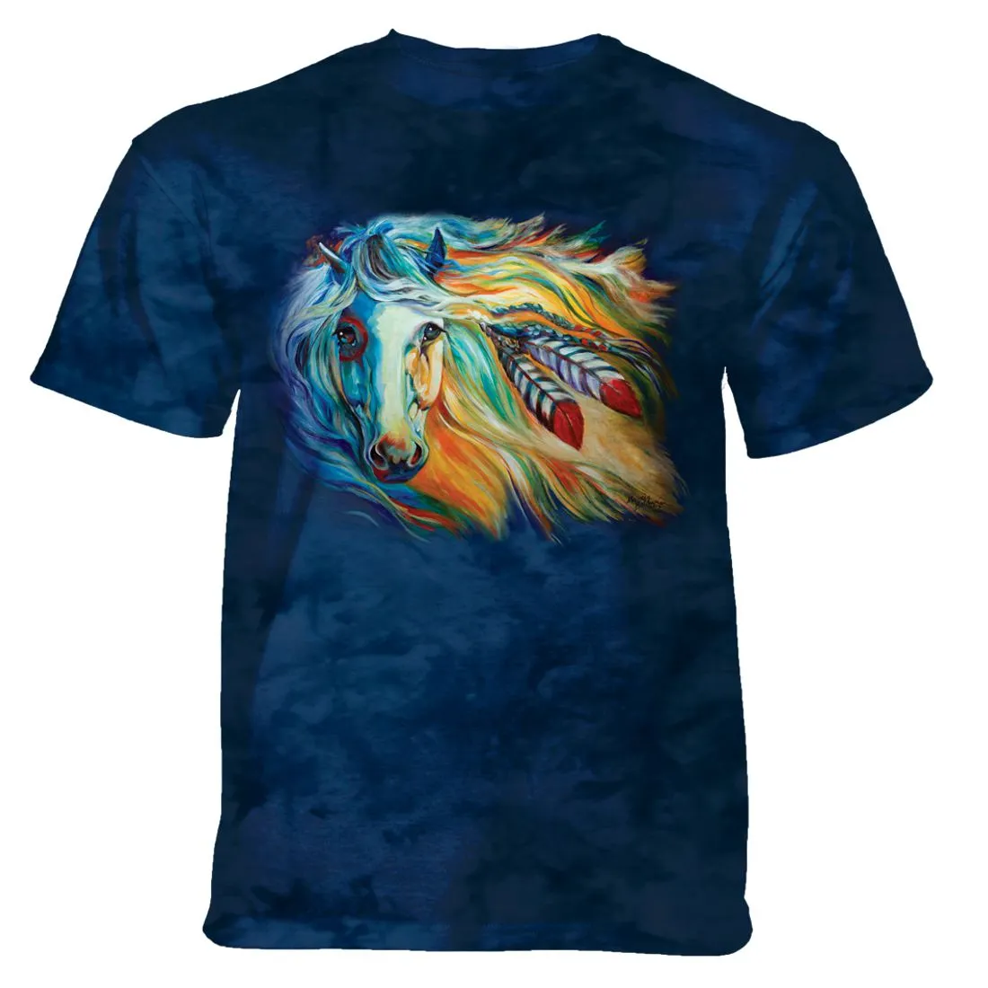 The Mountain T-Shirt - War Horse Breaking Dawn